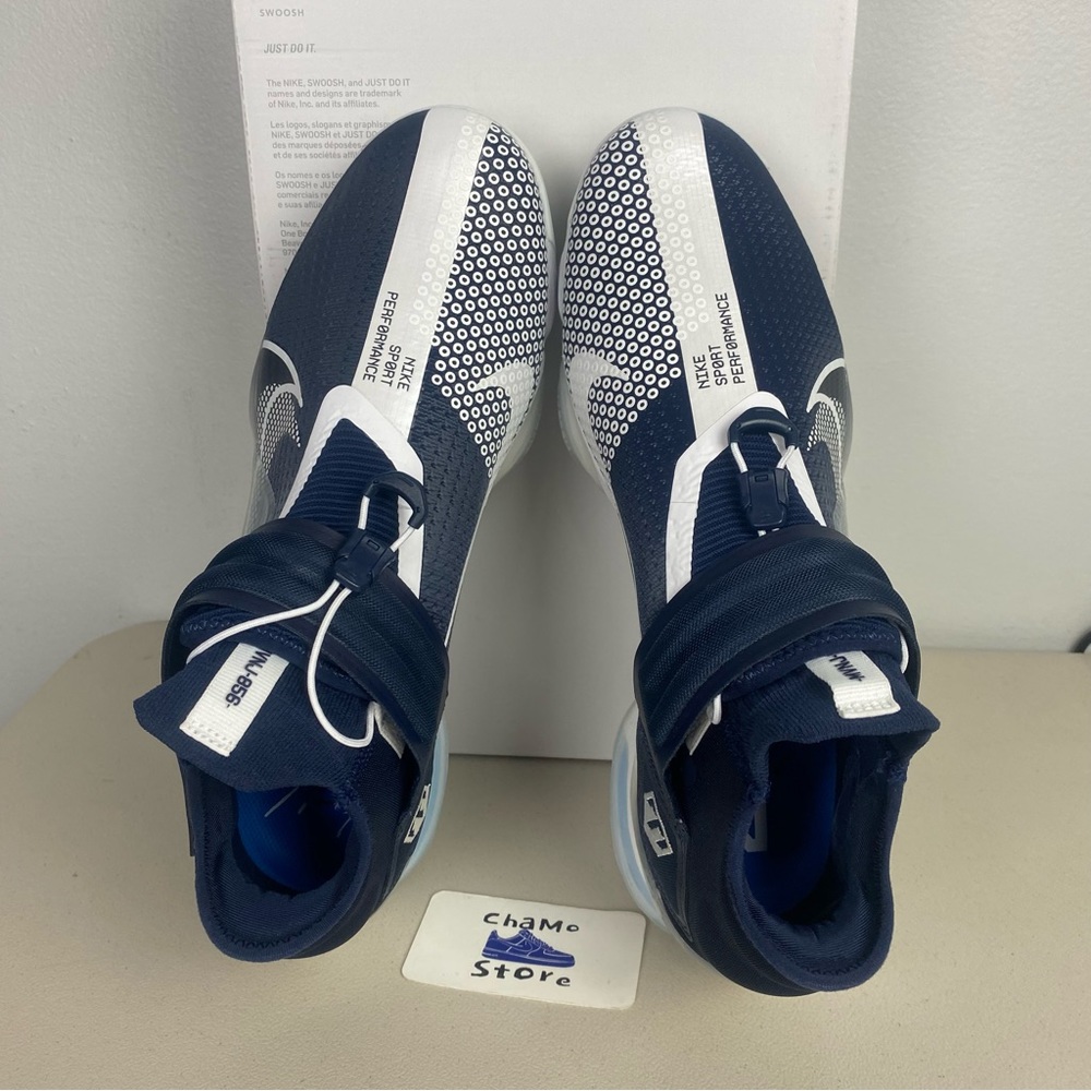 Nike Force Zoom Trout 7 Baseball Cleats CI3134-403 Midnight/Navy Men’s Size - Picture 6 of 12